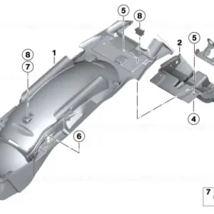 Lichidare de stoc Suport conexiune plug-in - BMW Motorrad