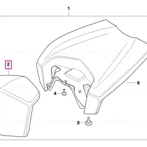 Reducere specială Upholstery SCHWARZ - BMW Motorrad