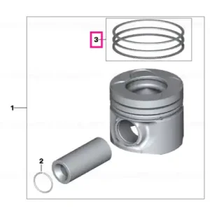 Reducere specială Kit reparatie segmenti piston (+0,25) - BMW