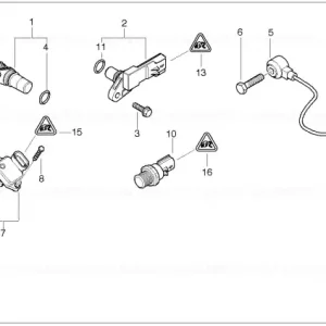 Surub hexagonal cu roseta M6X20MM - BMW - Mini Preț promoțional