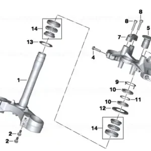 Promoție Upper fork cross brace - BMW Motorrad