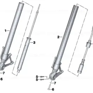 Preț mic Damper, left - BMW Motorrad