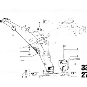 Chilipir Rear axle carrier KURZHALS - BMW