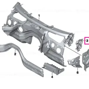 Suport tub sustinere stanga - BMW Plată securizată