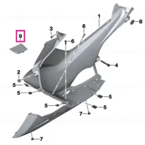Flap, expansion tank - BMW Motorrad Cumpără online