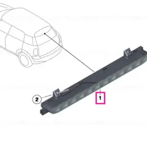 Calitate înaltă Third stoplamp - BMW - Mini
