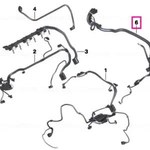 Chilipir wiring harness, engine trans. module - BMW