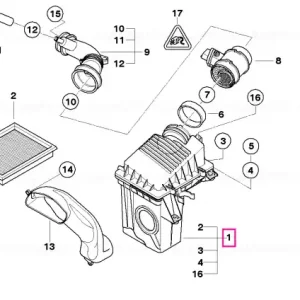 Nu rata Intake silencer - BMW - Mini