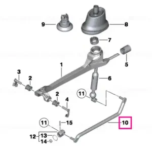 Reducere extra Selector rod - BMW