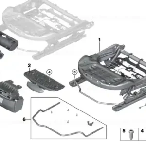 Ultima șansă Cablu Bowden sina scaun dreapta - BMW - Mini