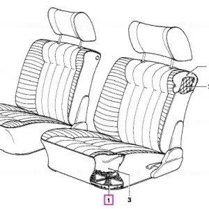 Seat frame - BMW Noutate