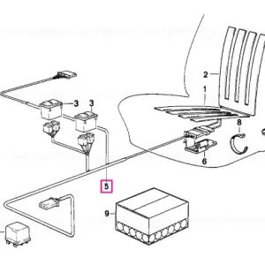 Wiring heated seat - BMW Chilipir