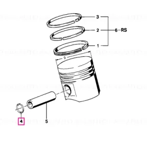 Snap ring 25,4/1,6MM - BMW Popular