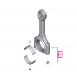 Comandă acum Connecting rod L=138,5MM - BMW