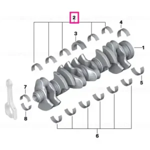 Cojă rulment maro 56,00MM(0) - BMW Preț redus