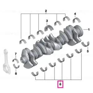 Cojă rulment maro 56,00MM(0) - BMW Reducere de preț