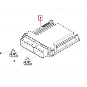 Cel mai bun preț Basic cotrol unit DME MV1746 - BMW
