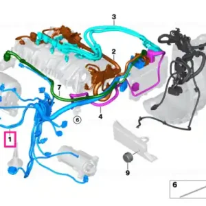Vezi acum Harness motor, sistem senzori, modul 1 - BMW