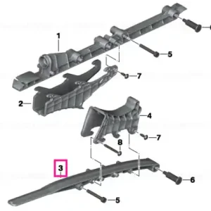 Ofertă specială Chain slide rail STUFE 4 - BMW Motorrad