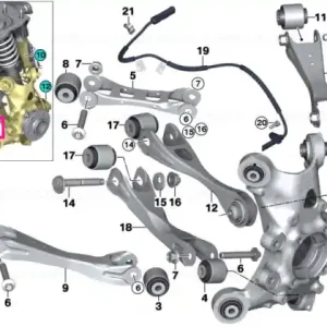 Camber link, right - BMW Preț redus