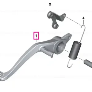 Discount Brake pedal - BMW Motorrad