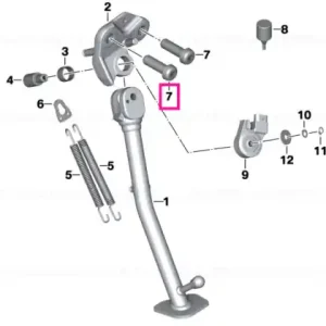 Surub cap oval M12X37 - BMW Motorrad Preț redus