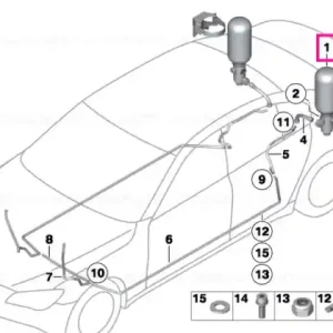 Container, extinguishing medium - BMW Disponibil imediat