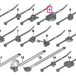 Bandă de fixare cu buton - BMW Reduceri
