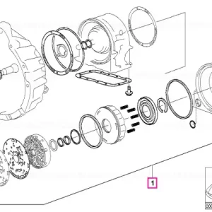 Rep.kit intermediate plate - BMW Cel mai bun preț