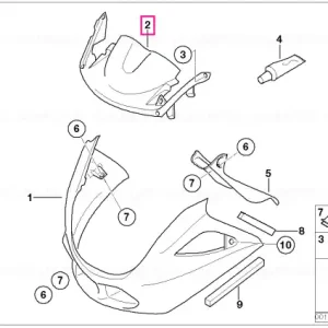 Cumpără acum Capac instrument grund - BMW Motorrad