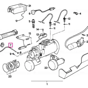 Senzor temperatură încălzitor - BMW Cel mai vândut