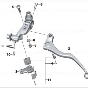 Livrare gratuită Clutch control assembly fitting - BMW Motorrad