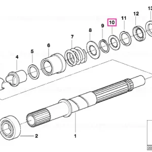 Spacer 17X25X1,90 - BMW Motorrad Promoție
