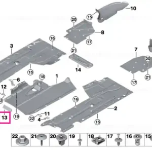 Bestseller Deflector lip, underbody shield - BMW