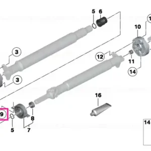Șurub hexagonal AM8X30-8.8-ZNS3 - BMW Preț mic