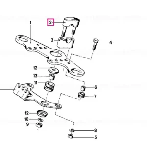 Suport strângere superior - BMW Motorrad Cumpără online