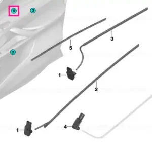Reduceri Lens, Contour Line, left rear - BMW