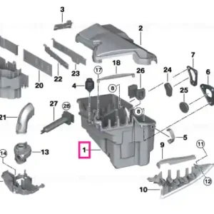 Bottom part, E-Box - BMW Chilipir