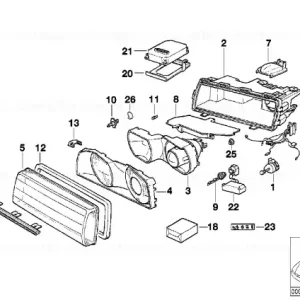 Wiring head light - BMW Ieftin