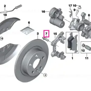 Surub hexagonal cu roseta M12X1,5X33 - BMW Ofertă exclusivă