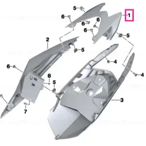 Cel mai bun preț Capac stop spate - BMW Motorrad