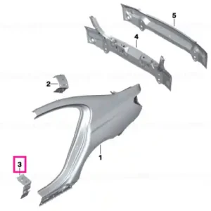 Reinforcement plate, sill, right - BMW Cel mai bun preț