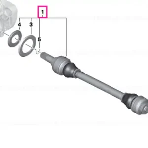 Arbore ieșire stânga D=30MM - BMW Ofertă specială