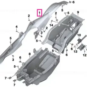 Ofertă exclusivă Ornament coadă dreapta - BMW Motorrad