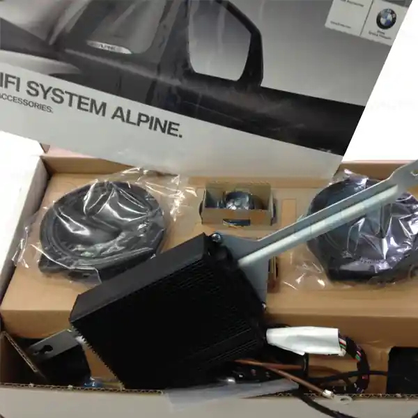 Sistem audio HiFI BMW Alpine pentru Seria 1 F20 F21; Seria 2 F22 F23; Seria 3 F30 F31 F34GT; Seria 4 F32 F33 F36 Reducere specială